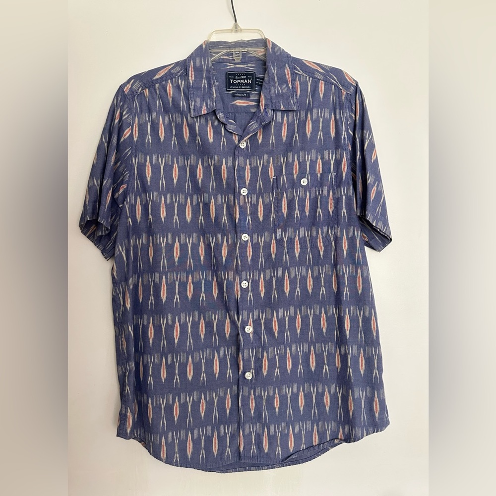Top man printed shirt. Great condition